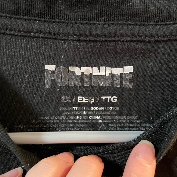 Skull Trooper Fortnite Officially Licensed Long Sleeve shirt Size 2XL - Picture 3 of 5